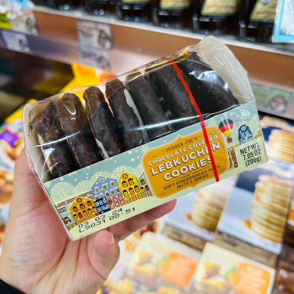 트레이더조 Lebkuchen 쿠키 크리스마스 간식 홀리데이 간식선물 200g | 크로켓