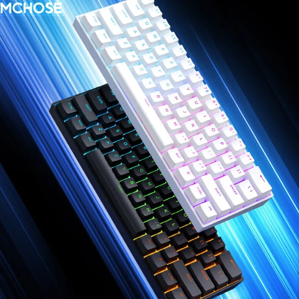 MCHOSE Ace60/Ace60PRO/Ace68 마그네틱 유선 기계식 게이밍 키보드 핫스왑 60/68배열 | 크로켓