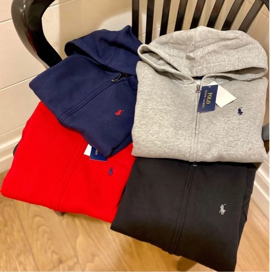 폴로 후드집업 보이즈 기모