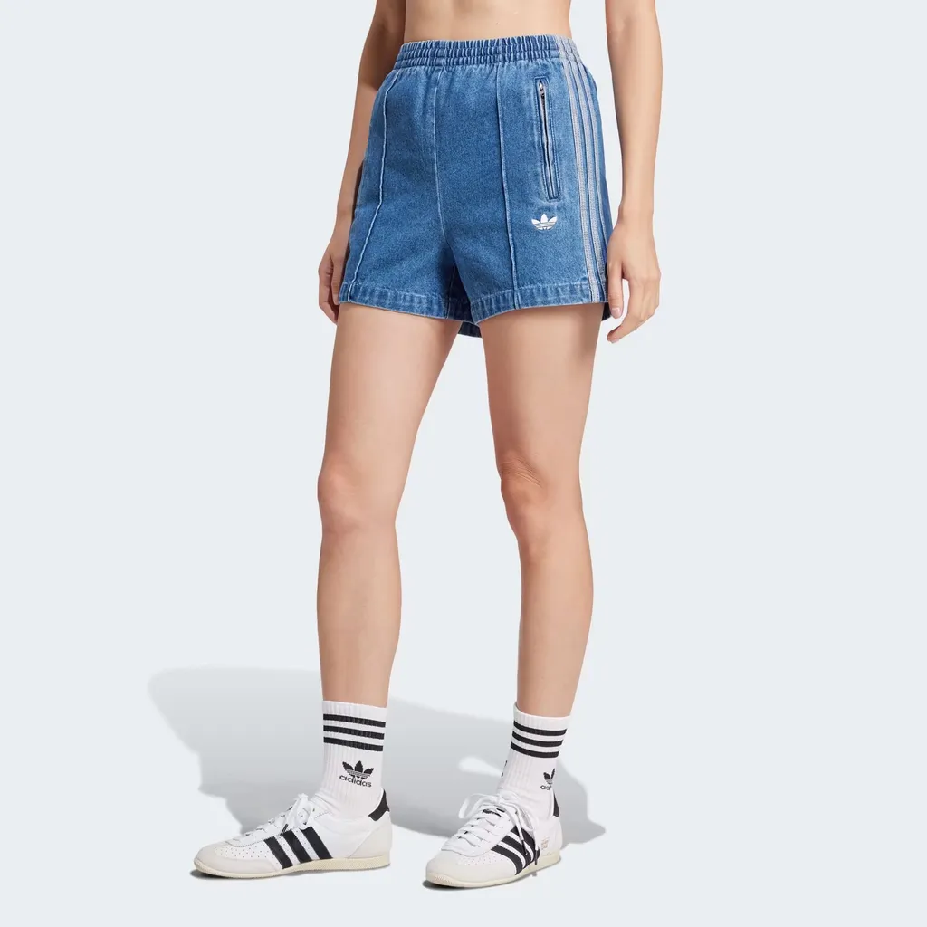 아디다스 오리지널 아디컬러 데님 파이어버드 반바지 JD2562