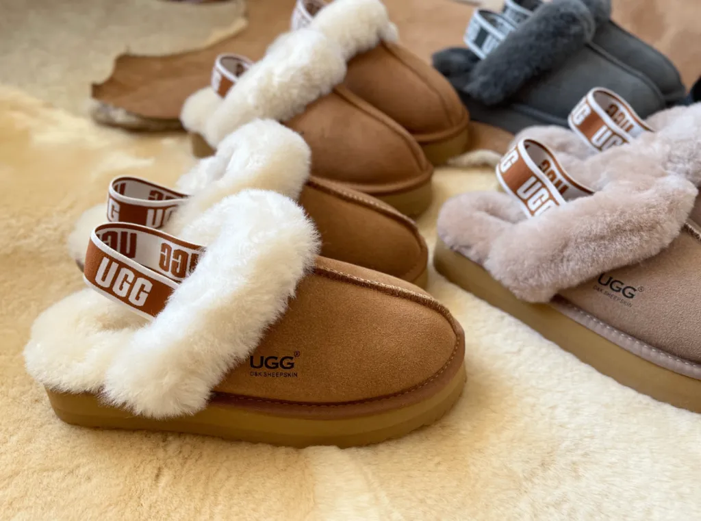 호주 DK 펀케트  밴딩슬리퍼  통굽 어그슬리퍼