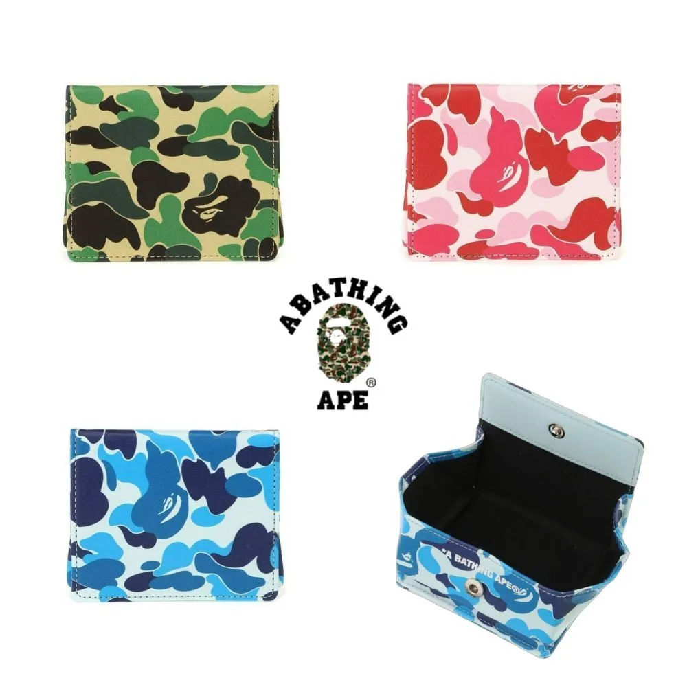 베이프 동전지갑 ABC 카모 카드지갑 코인 케이스 일본직구 | 크로켓