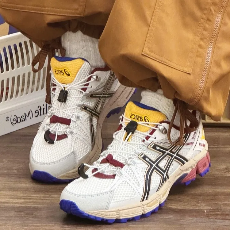 아식스 젤 카하나 8 화이트 레드 1011B828-100