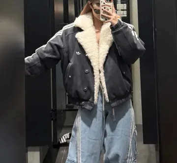 아디다스 RS 패디드 양털 점퍼 퍼 자켓 블랙 JL8438