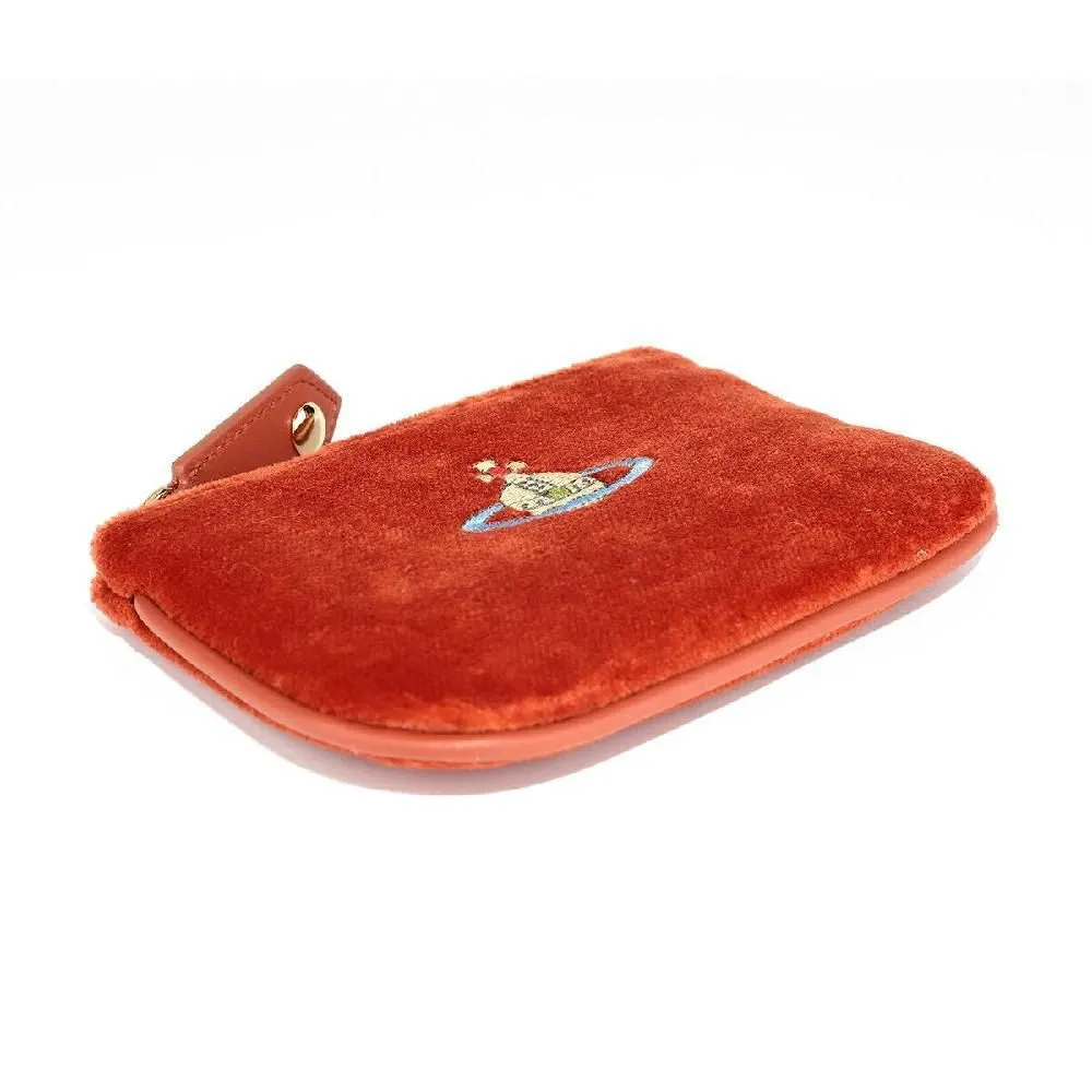 비비안웨스트우드 지갑 벨벳 ORB 자수 동전지갑 카드지갑 미니 파우치 코인 펄스 | 크로켓