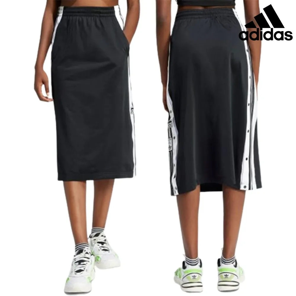 아디다스 오리지널 아디브레이크 스커트 스포츠 트레이닝복 캐주얼 치마 블랙 IU2527