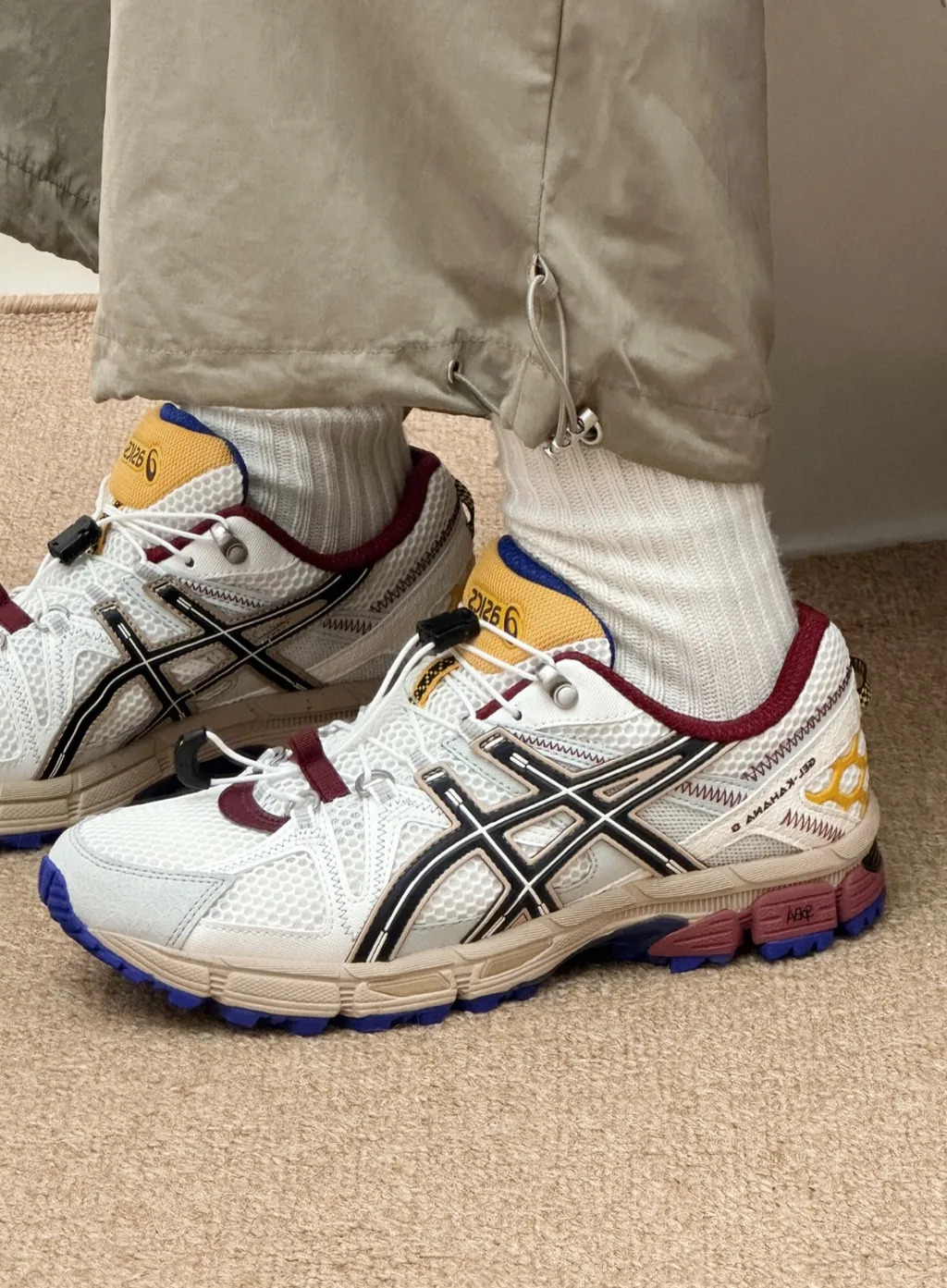 Asics Gel-Kahana 8 아식스 젤-카하나 8  남성 화이트레드 1011B828-100