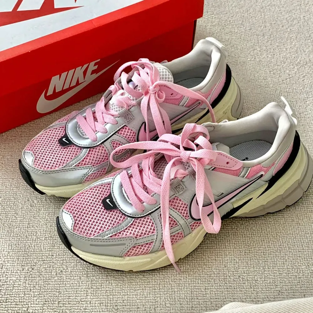 나이키 V2K 런테크 베리 쉐이크 핑크 커스텀 우먼스 FD0736-100