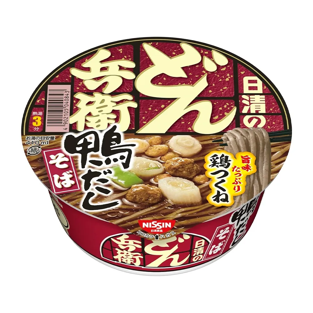 닛신 컵라면 돈베이 키츠네 우동 소바 95g