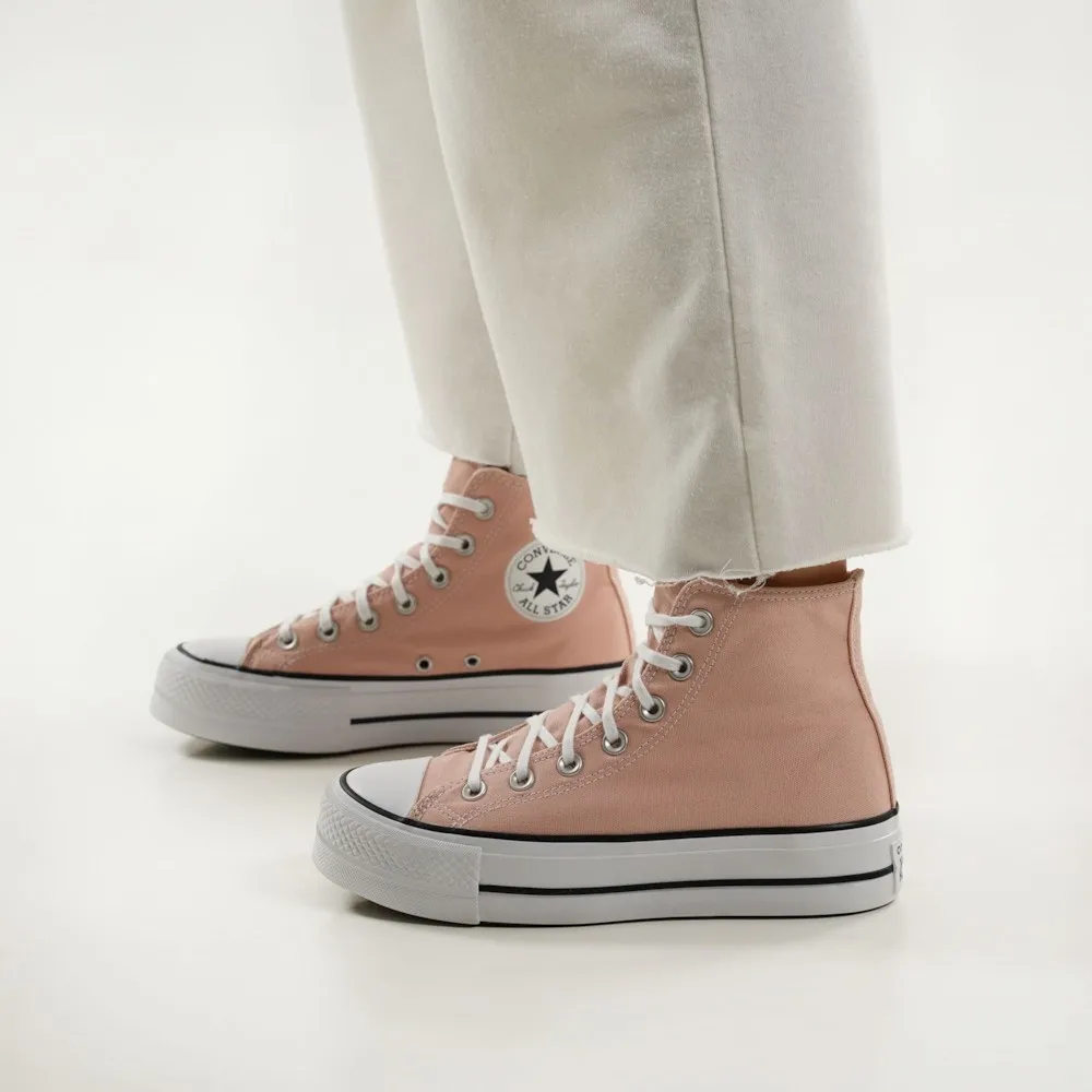 컨버스 척테일러 올스타 리프트 핑크클레이 하이탑 572721C | 크로켓