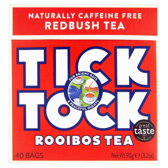 [TICK TOCK] ROOIBOS (RED PACKAGE) / 40 BAGS / 영국차 틱톡 루이보스 | 크로켓