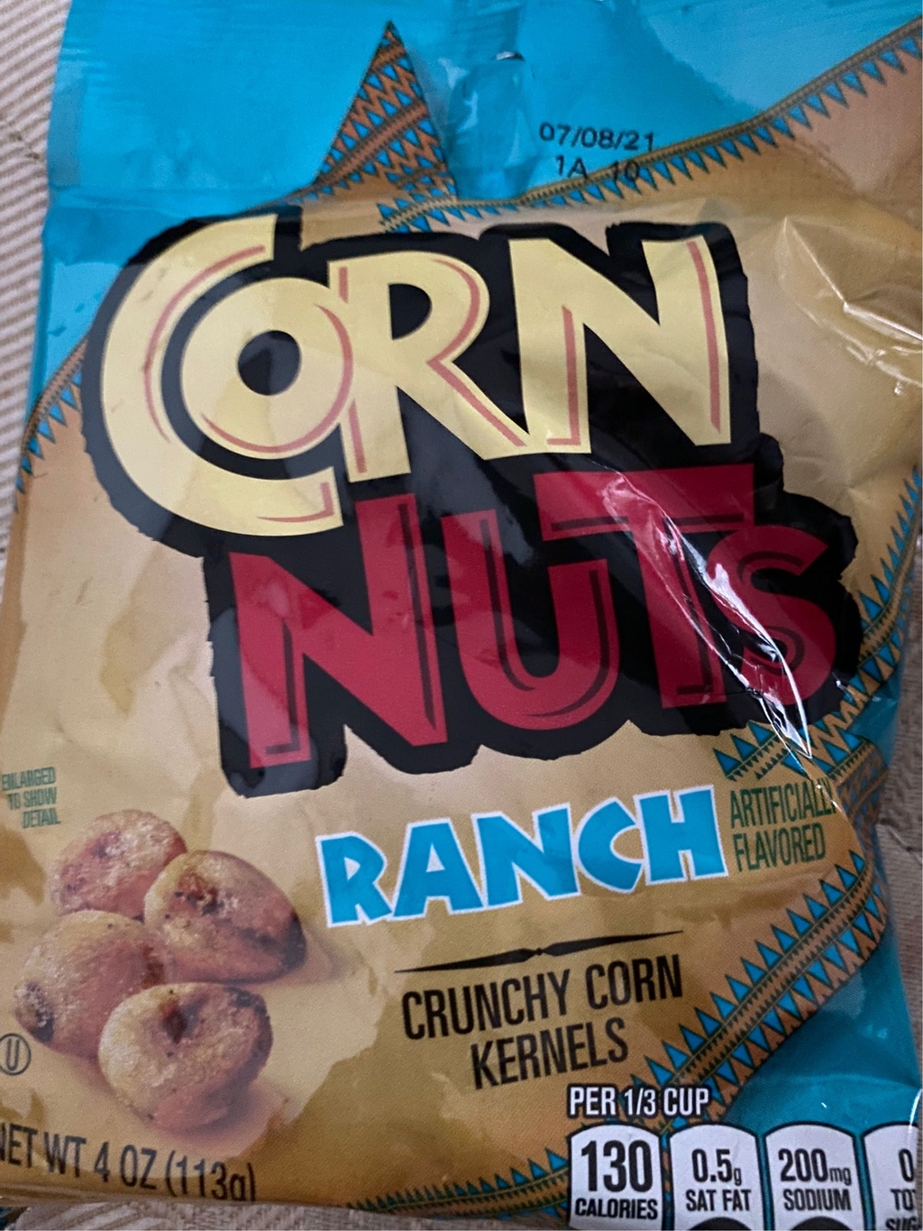 미국 과자 🇺🇸 corn nuts ranch | 크로켓