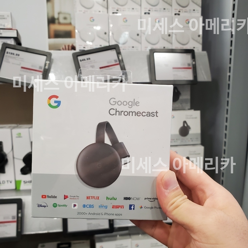 구글 크롬캐스트 3세대 ‎GA00439-US | 크로켓