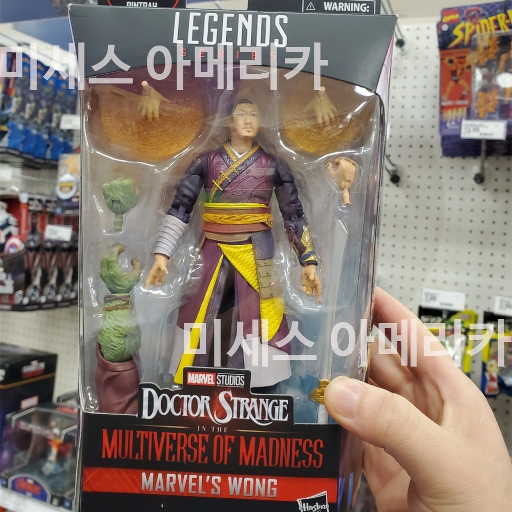 마블 레전드 웡 액션 피규어 대혼돈의 멀티버스 닥터스트레인지 2 | 크로켓