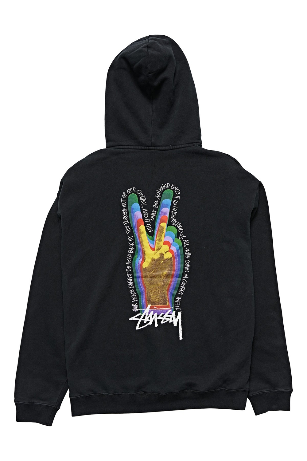 Centrevillestore Stussy Peace Sign Peace And Love Stussy Hoodie Sales