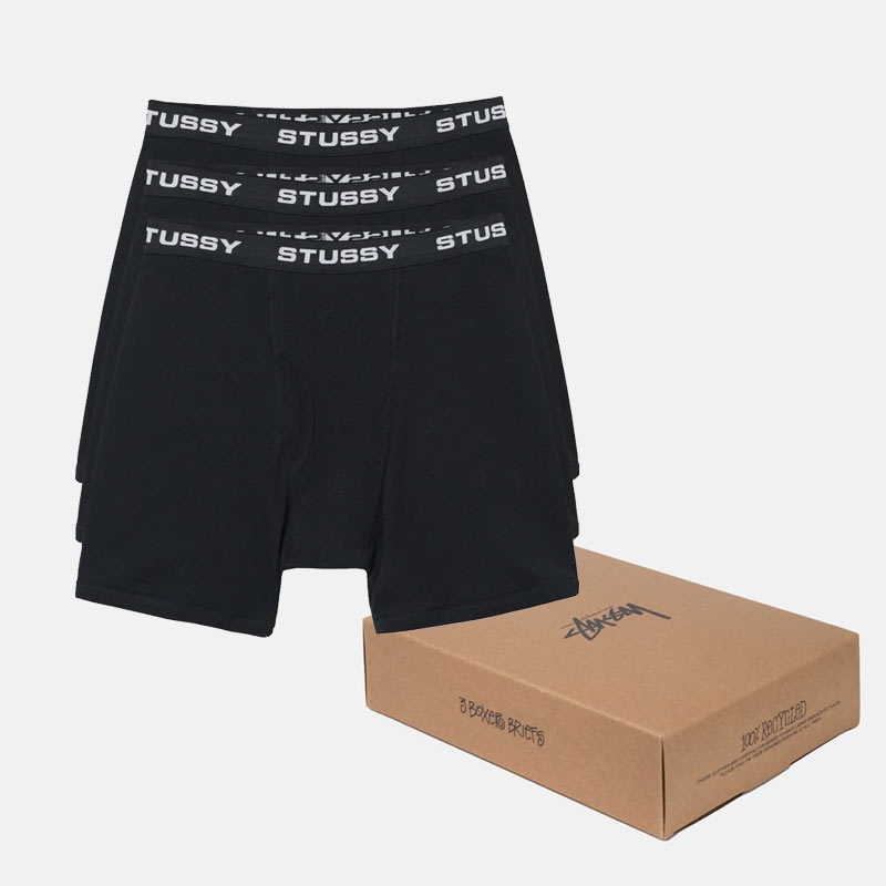 무료배송⭐ 스투시 팬티 박서 드로즈 3팩 3종 STÜSSY BOXER BRIEFS