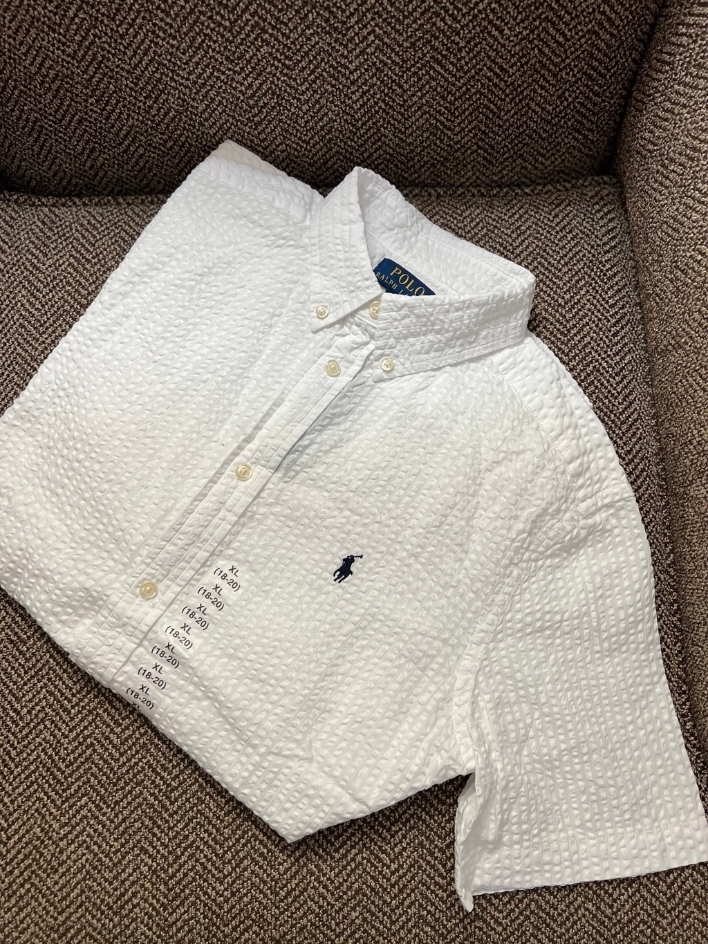 신상품! 빅보이즈 리플원단(지지미원단) 반팔셔츠 | 크로켓