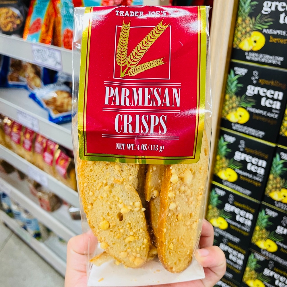 trader joe's parmesan crisps