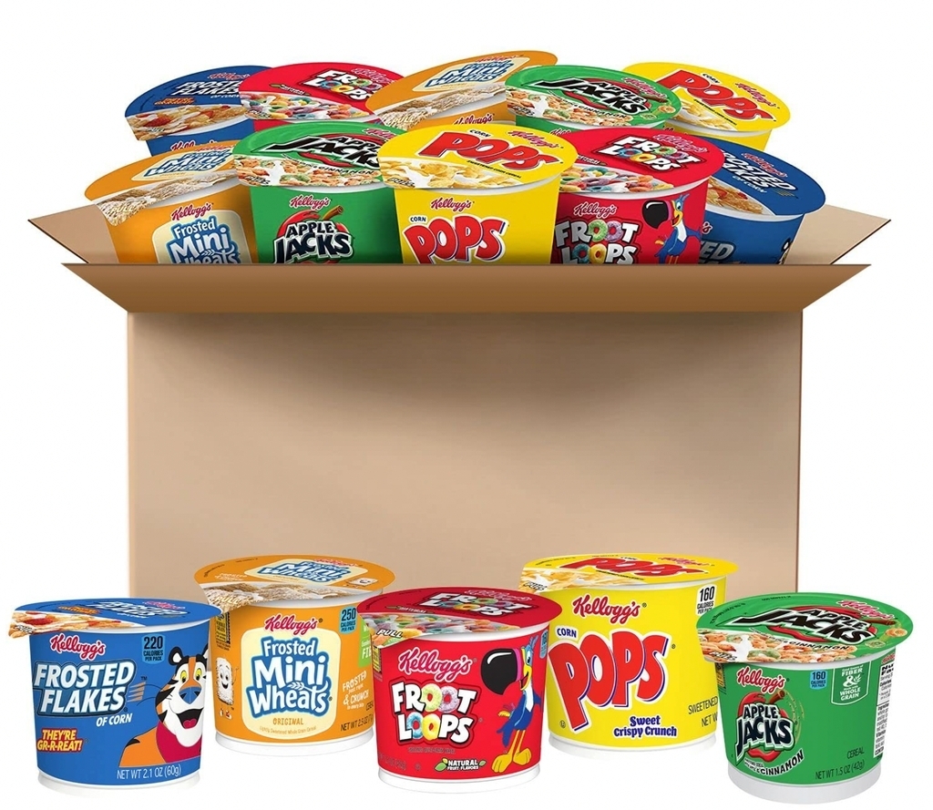 Kellogg's 캘로그 씨리얼 버라이어티팩 (Pack of 24) | 상품 상세 | 크로켓