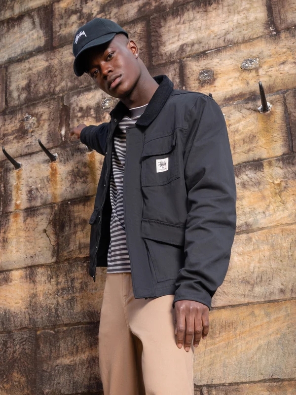 ジャケット・アウター Stussy Washed Canvas Shop Jacke.t 楽天市場】ステューシー STUSSY ジャケット メンズ Washed