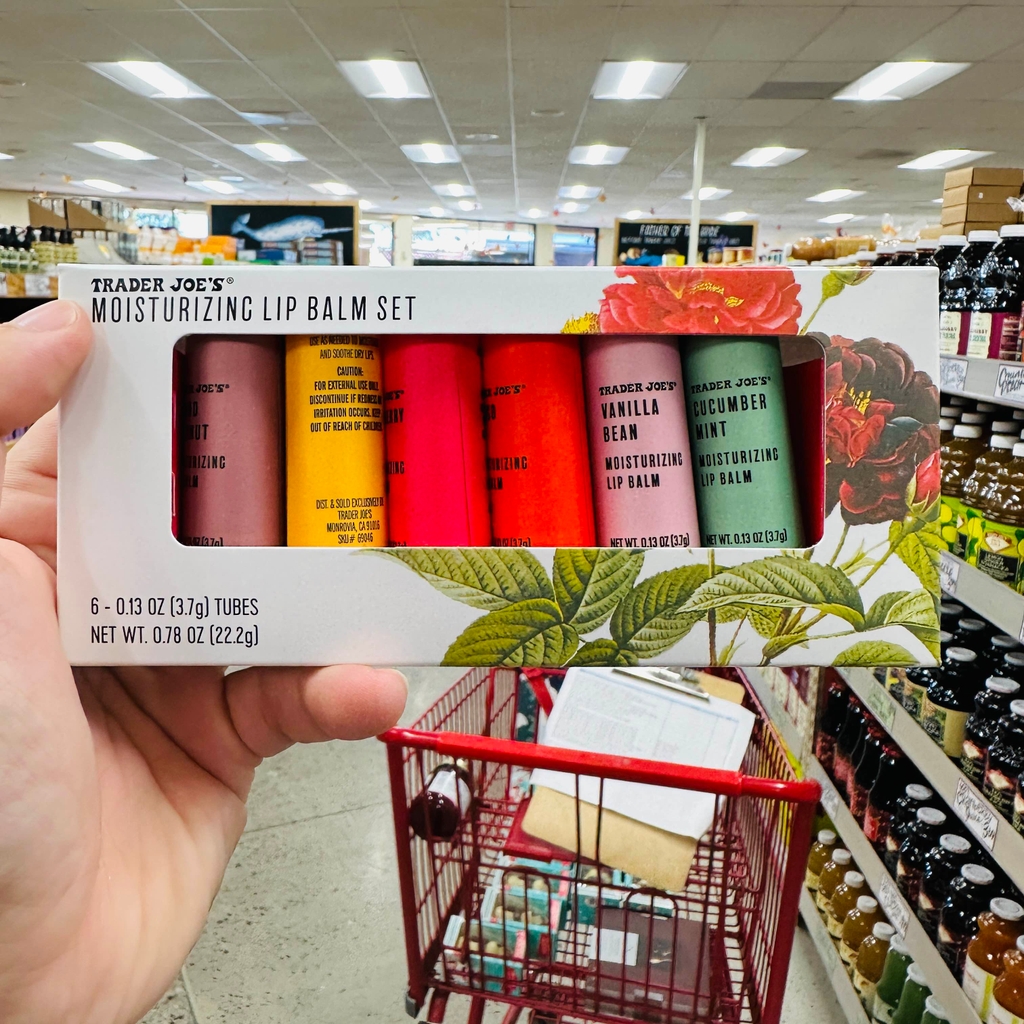 트레이더조 모이스쳐 립밤 세트 6개입 미국 크리스마스선물