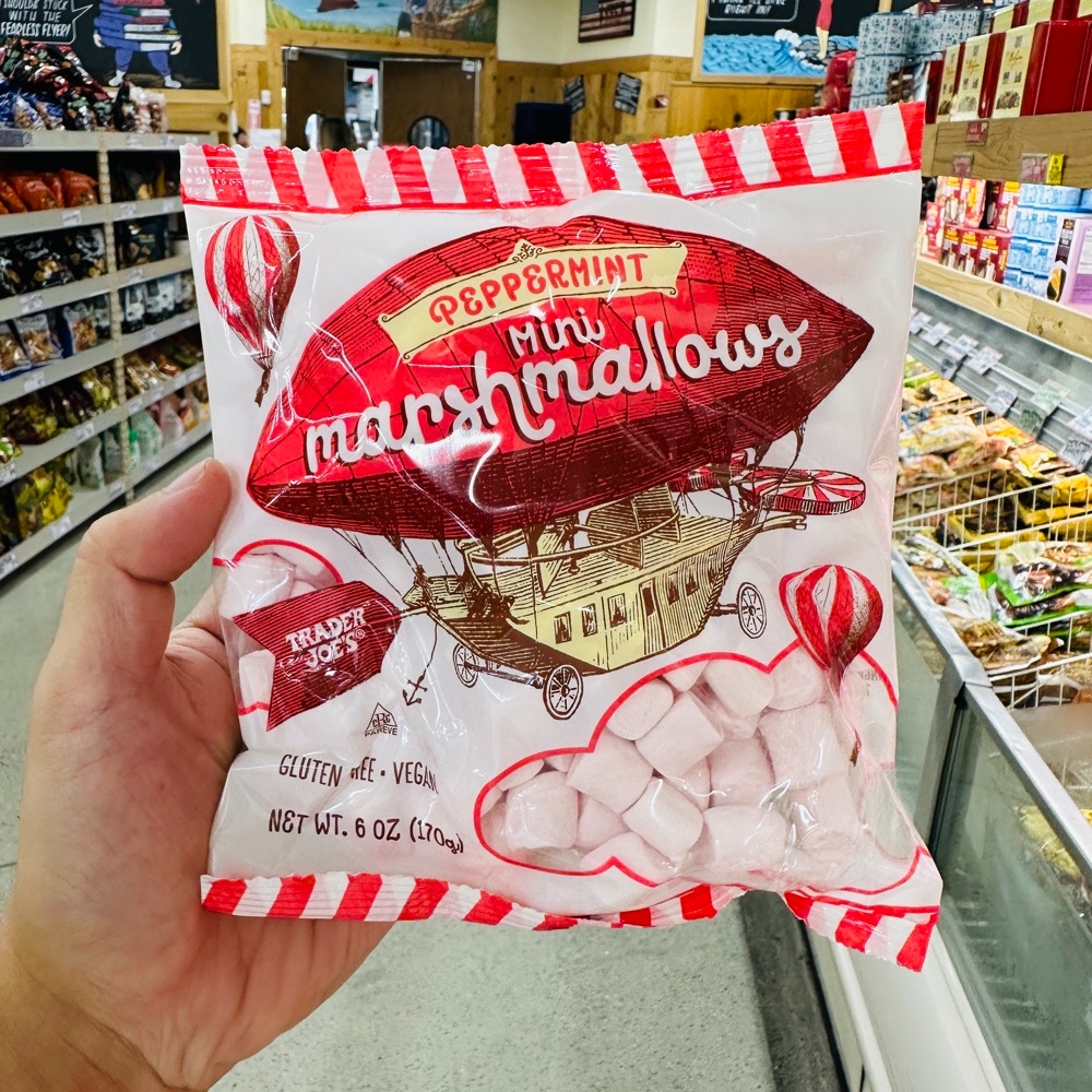 트레이더조 페퍼민트 마시멜로우 크리스마스 핫초코 선물세트 홀리데이선물 170g | 크로켓