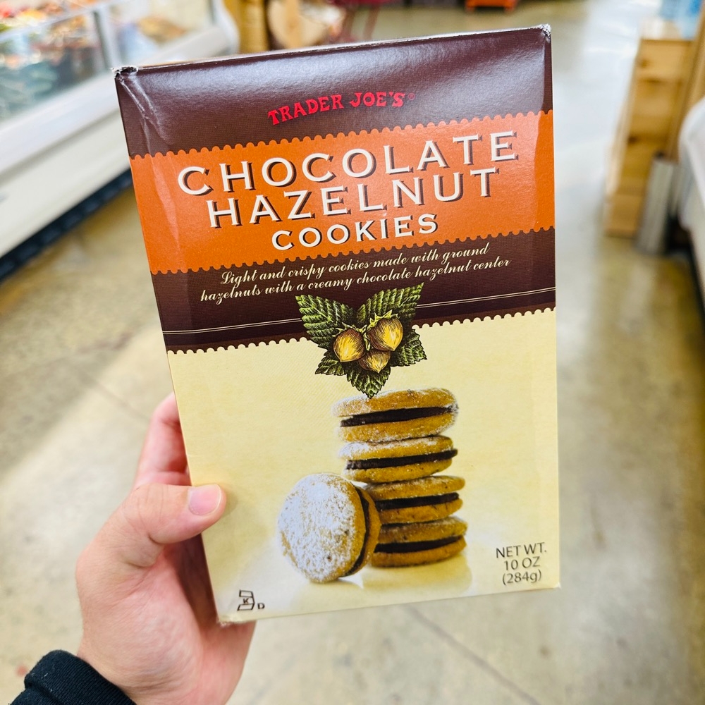 트레이더조 초콜릿 헤이즐넛쿠키 크림쿠키 선물 284g | 크로켓