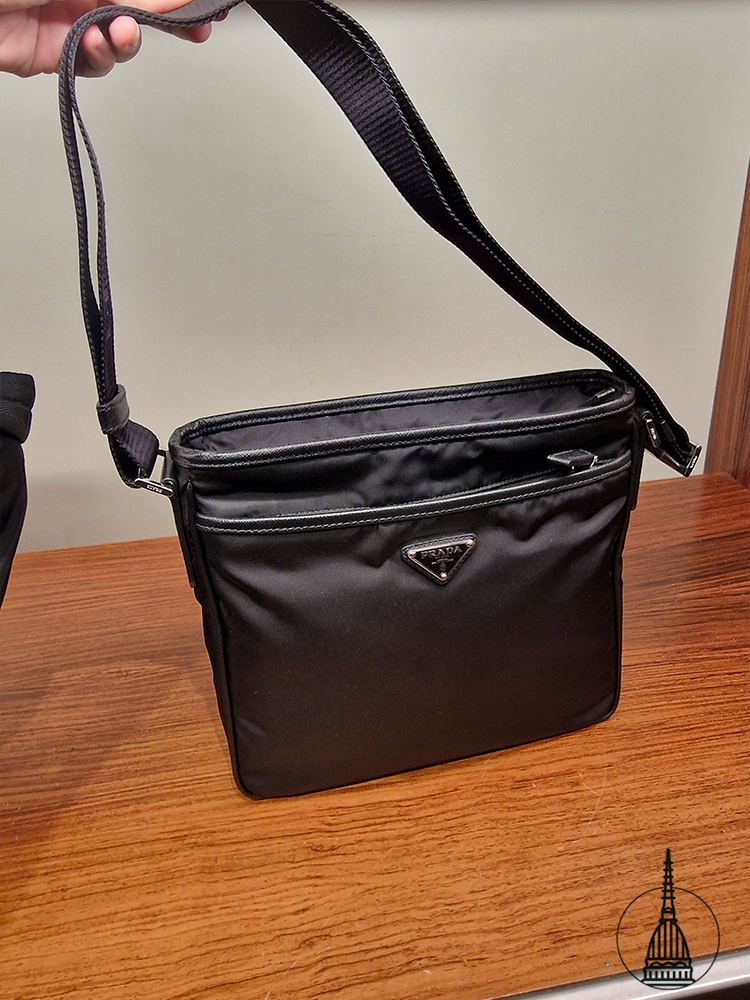 Leather 2vh797 PRADA プラダ ショルダーバッグ ナイロン/サフィアーノ