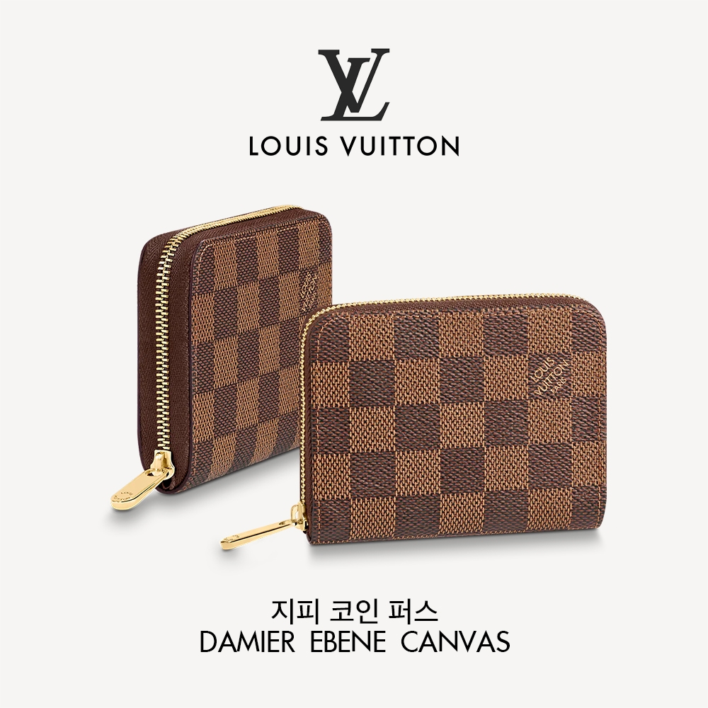 루이비통 LV 지피 코인 퍼스 다미에 에벤 캔버스 / N63070 N60213