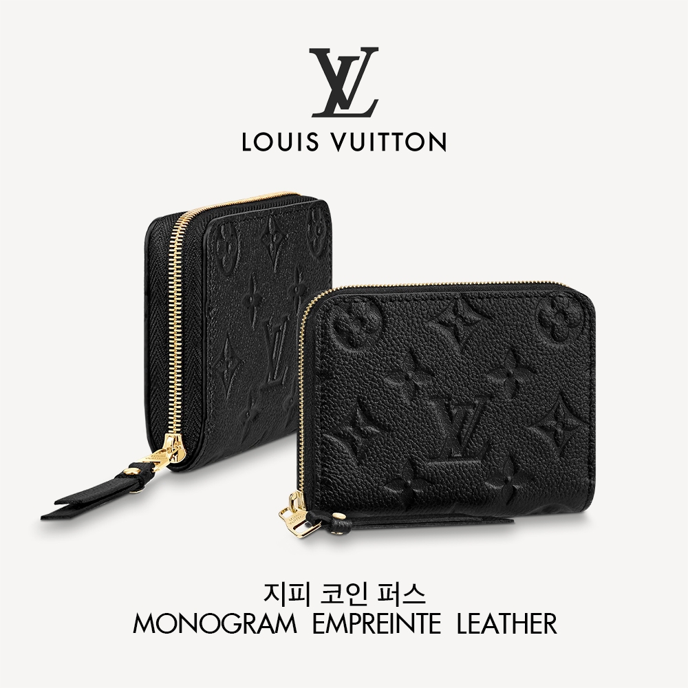 루이비통 LV 지피 코인 퍼스 모노그램 앙프렝뜨 가죽 / M60574